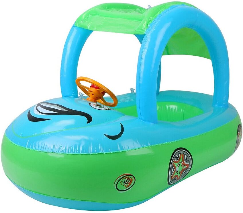 Fresh Fab Finds Baby Light Blue Inflatable Pool Float Car Blue NoSize