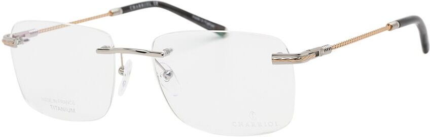 Charriol Men's PC75085 58mm Optical Frames Silver NoSize