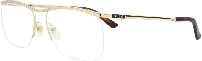 Gucci Men's GG0823O 60mm Optical Frames Gold NoSize