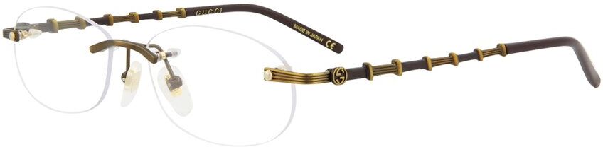 Gucci Women's GG0857OJ 52mm Optical Frames Gold NoSize