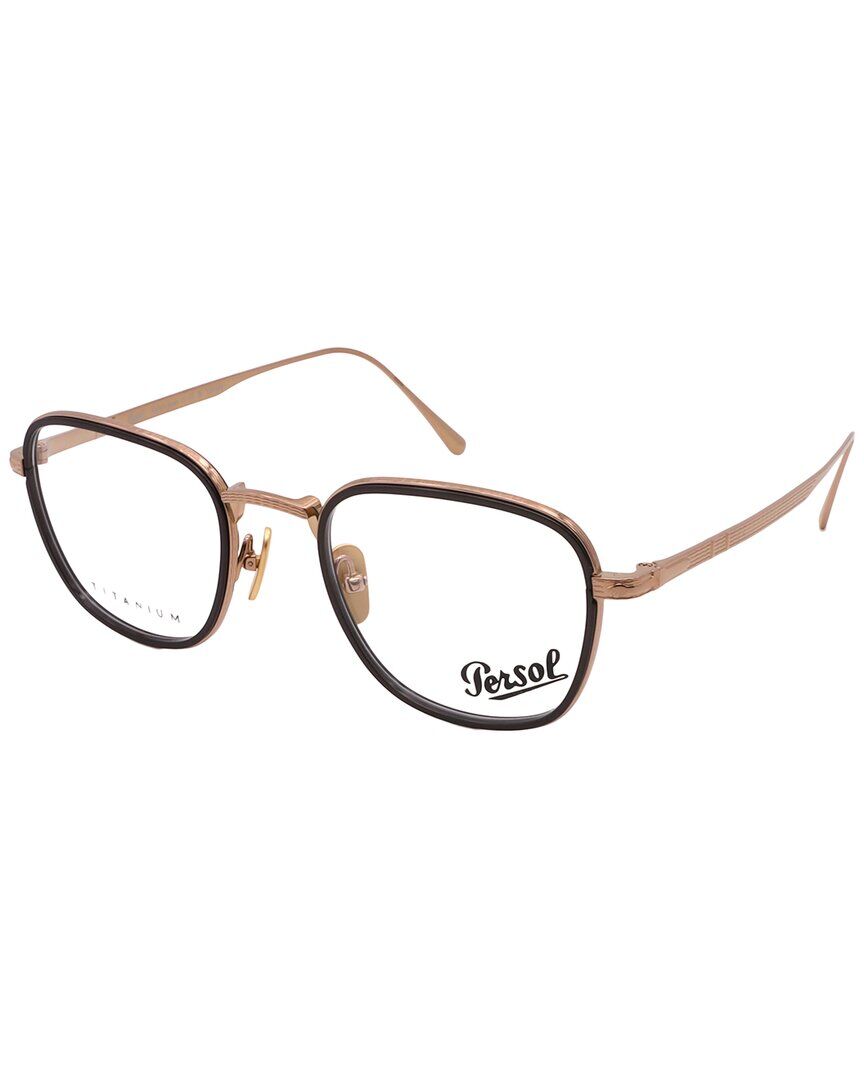 Persol Men's PO5007VT 47mm Optical Frames Gold NoSize