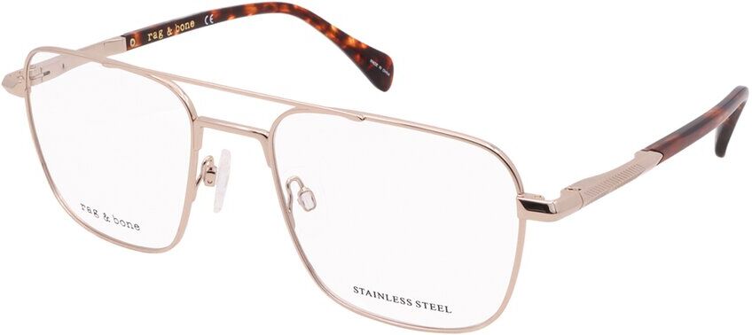 rag & bone Men's RNB7034/S 53mm Optical Frames Gold NoSize