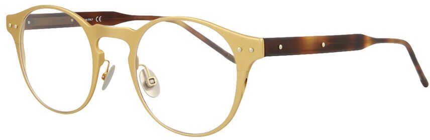 Brioni Bottega Veneta Men's BV0180O 48mm Optical Frames Gold NoSize