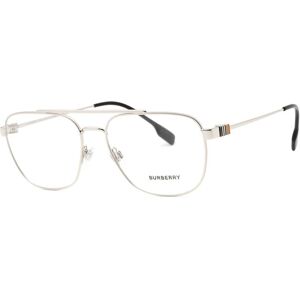 Burberry Men's BE1377 57mm Optical Frames Silver NoSize