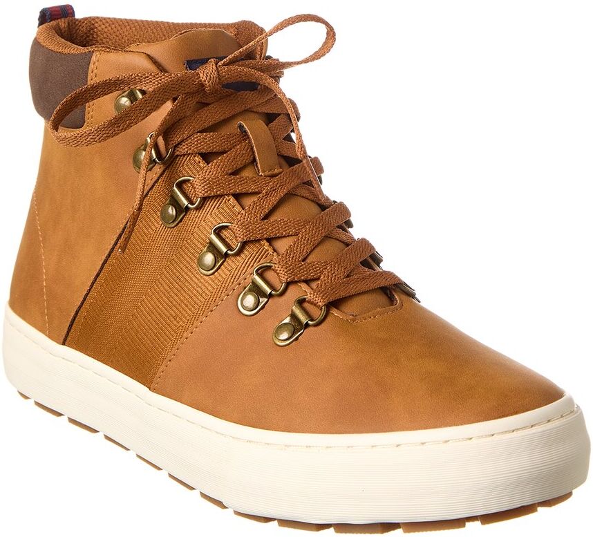 Ben Sherman Harvey High-Top Sneaker Brown 10.5