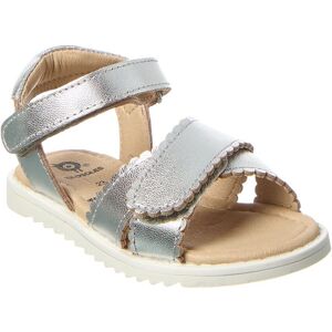 Old Soles Peachy Leather Sandal Silver 23