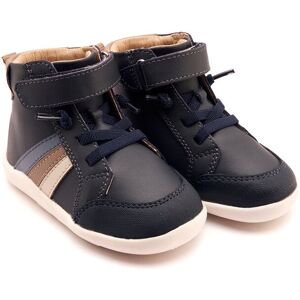 Oldsoles Old Soles High Sun Ray Leather Sneaker Blue 19