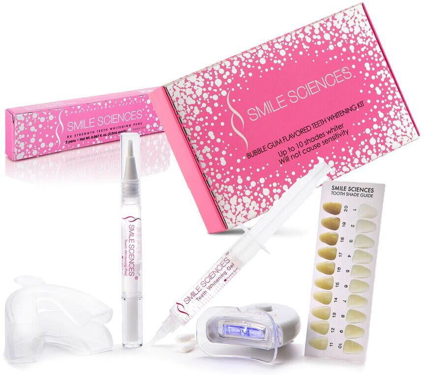 Smile Sciences Original Teeth Whitening Kit & RX Whitening Pens - Bubblegum NoColor NoSize