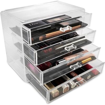 Sorbus Acrylic Cosmetic & Makeup Storage Case NoColor NoSize Sorbus Acrylic Cosmetic & Makeup Storage Case NoColor NoSize