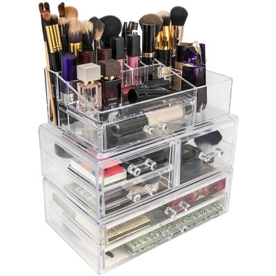 Sorbus Acrylic Cosmetic & Makeup Storage Case NoColor NoSize Sorbus Acrylic Cosmetic & Makeup Storage Case NoColor NoSize