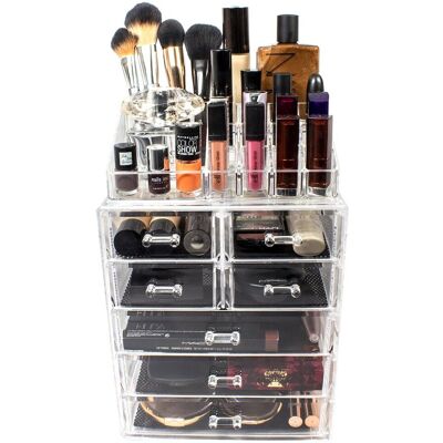 Sorbus Acrylic Cosmetic & Makeup Storage Case NoColor NoSize Sorbus Acrylic Cosmetic & Makeup Storage Case NoColor NoSize