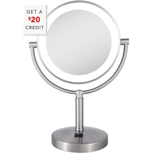 Zadro Laguna LED Lighted Dual-Sided Round Vanity Mirror with $20 Credit NoColor NoSize