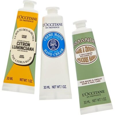 L'Occitane LOCCITANE Unisex Holiday Hand Cream Trio NoColor os L'Occitane LOCCITANE Unisex Holiday Hand Cream Trio NoColor os