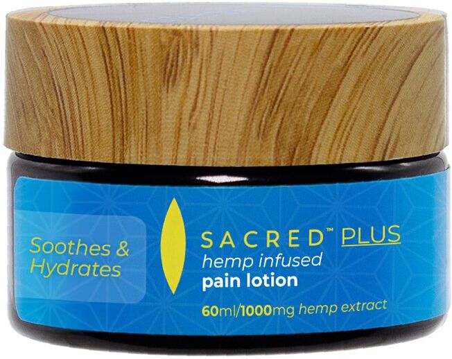 Sacred Plus Sacred 2oz Hemp Infused Pain Lotion NoColor NoSize