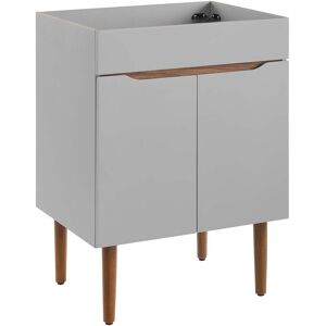 Modway Harvest 24in Bathroom Vanity Cabinet Grey NoSize
