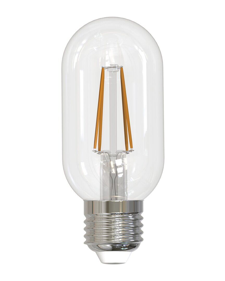 Bulbrite Pack Of(4)5 Watt Dimmable Clear Filament T14 Medium (E26) LED Light Bulb NoColor NoSize