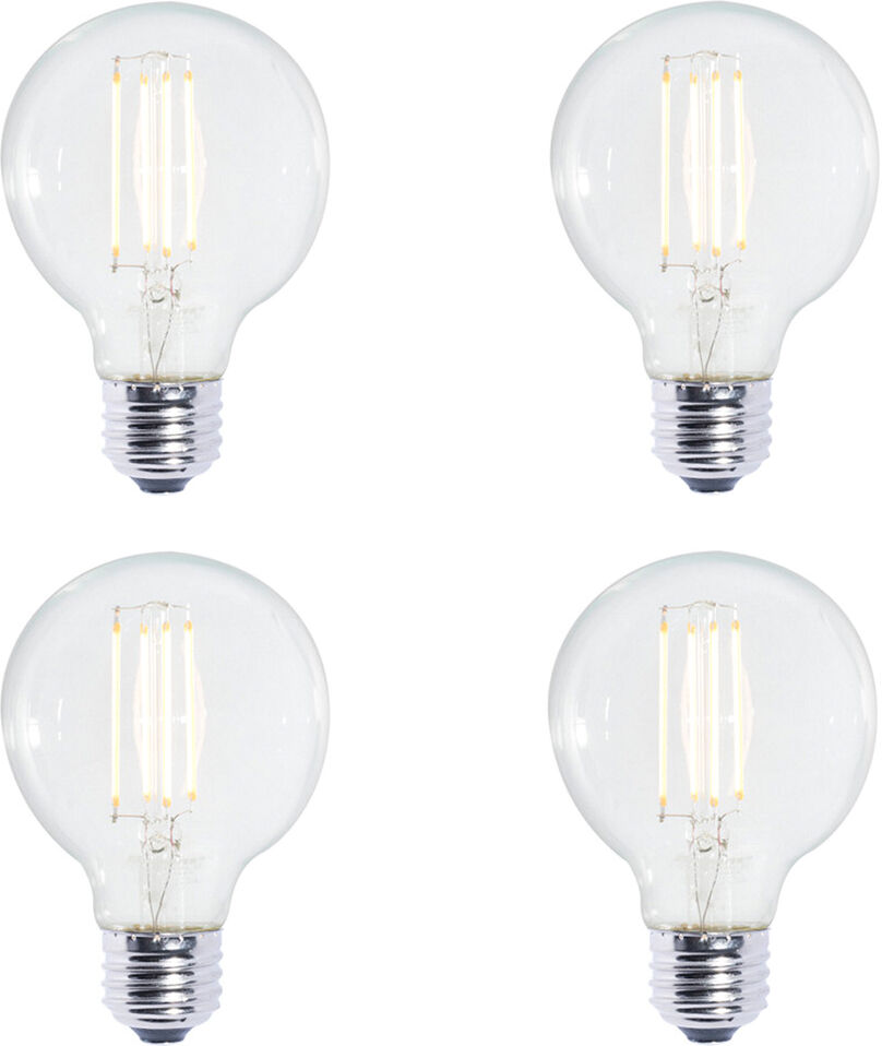 Bulbrite Set of 4 LED 7W Dimmable Light Bulbs NoColor NoSize