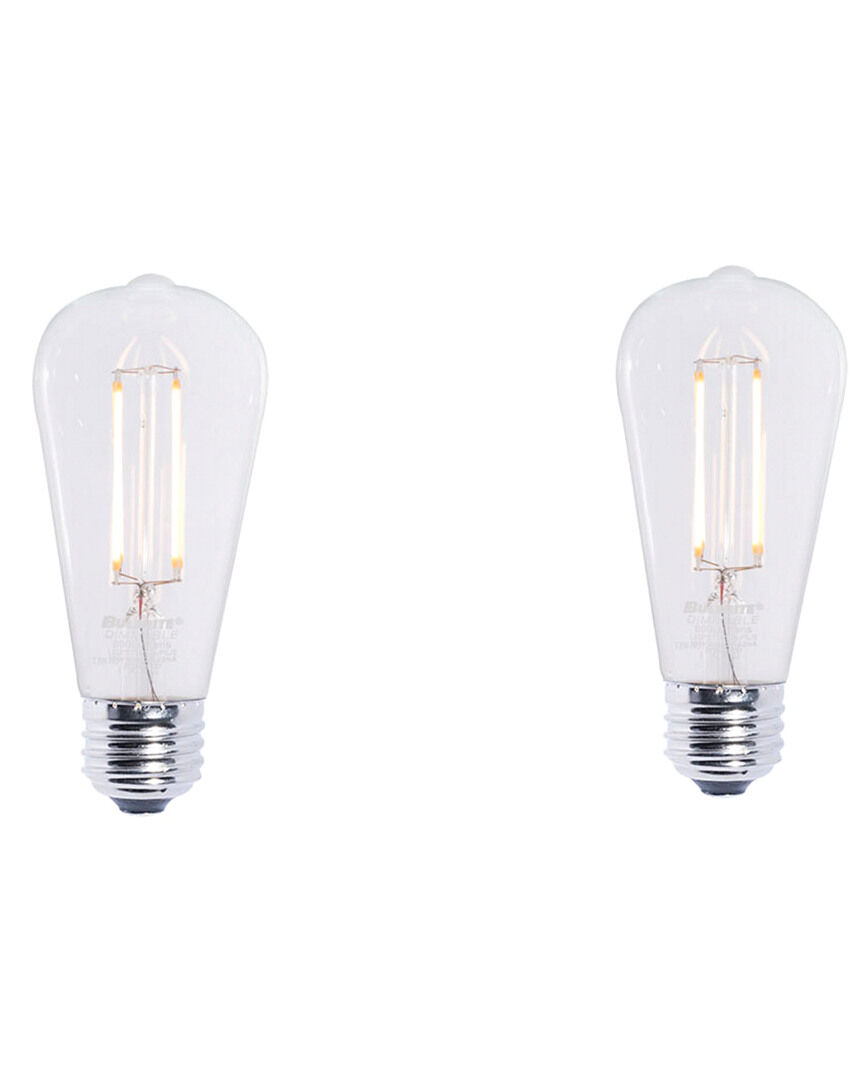 Bulbrite Set of 2 LED 7W Dimmable Light Bulbs NoColor NoSize