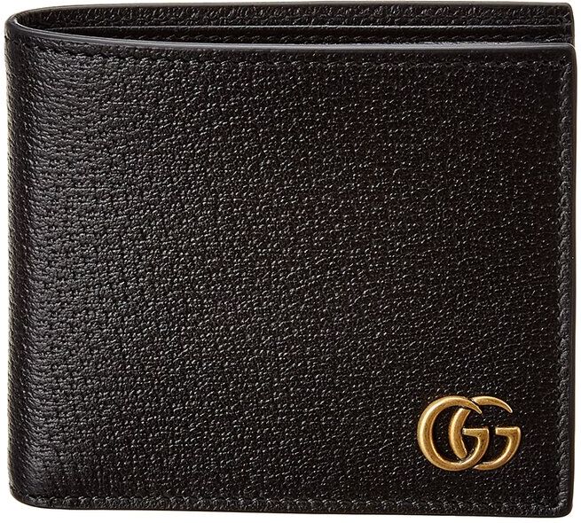 Gucci GG Marmont Leather Coin Wallet Black NoSize