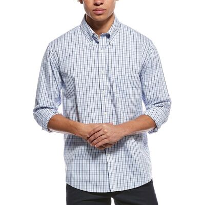 Brooks Brothers Regular Fit Dress Shirt Blue 17H 34/35 Brooks Brothers Regular Fit Dress Shirt Blue 17H 34/35