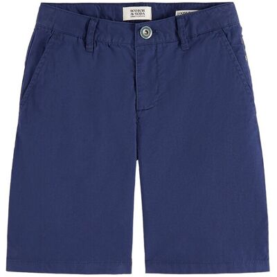 Scotch & Soda Classic Chino Shorts Blue 6 Scotch & Soda Classic Chino Shorts Blue 6