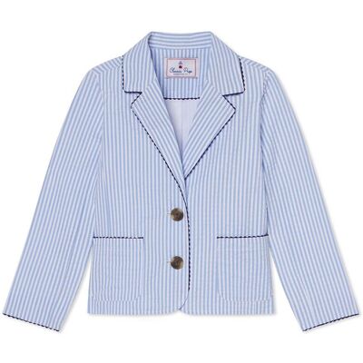 Classic Prep Laura Blazer Blue XL Classic Prep Laura Blazer Blue XL
