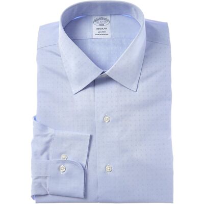 Brooks Brothers Regular Fit Dress Shirt Blue 17 34/35 Brooks Brothers Regular Fit Dress Shirt Blue 17 34/35