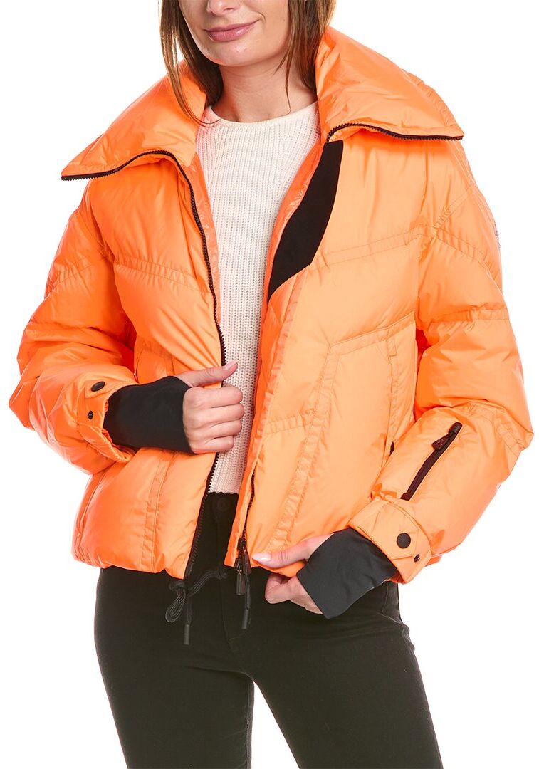 Moncler Down Jacket Orange 1