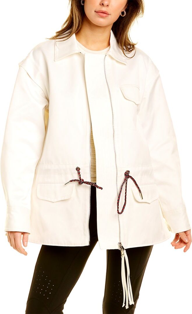 Moncler Short Coat White 1