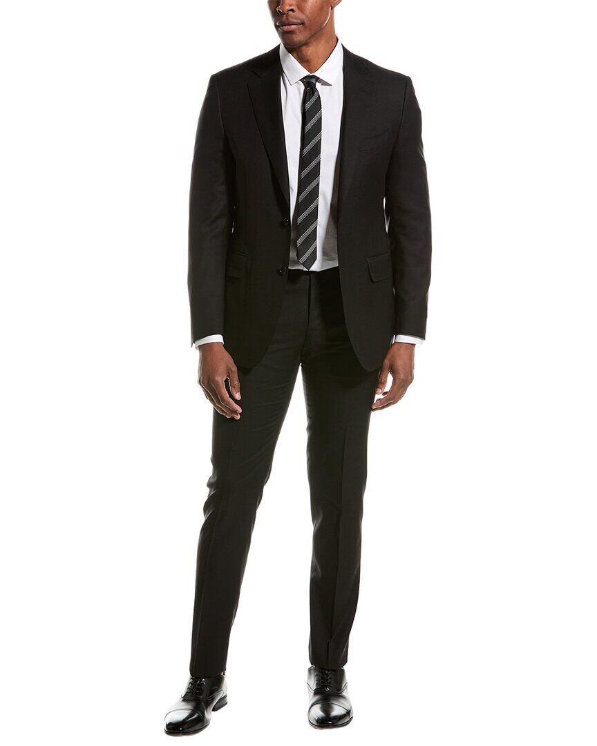 Canali 2pc Wool Suit Black 50