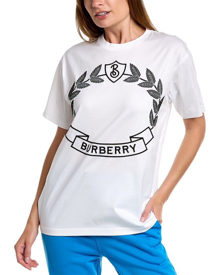 Burberry Oak Leaf Crest T-Shirt White xs