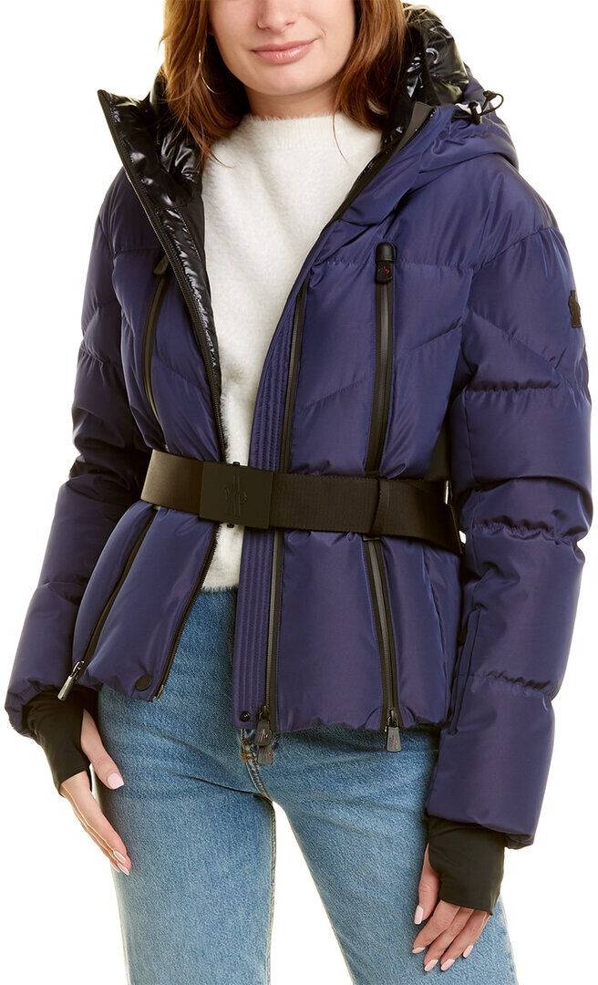 Moncler Short Down Jacket Blue 4