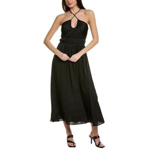 Boden Ruched Bust Satin Maxi Dress NoColor UK 10R / US 6R