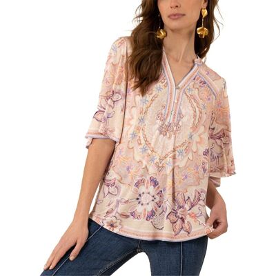 Hale Bob Kaitlyn Blouse NoColor xs Hale Bob Kaitlyn Blouse NoColor xs