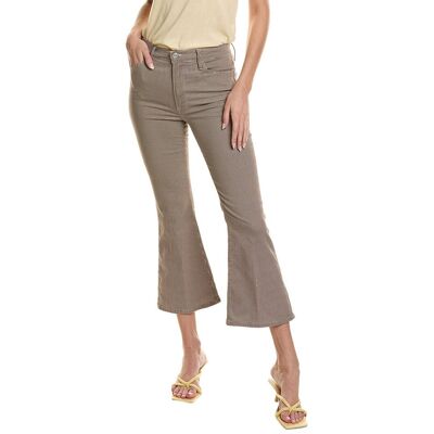 FRAME Denim Le Crop Camel Multi Flare Jean Brown 24 FRAME Denim Le Crop Camel Multi Flare Jean Brown 24