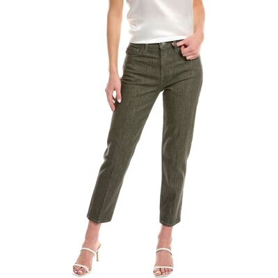 Theory Treeca Army Straight Crop Jean Green 24 Theory Treeca Army Straight Crop Jean Green 24