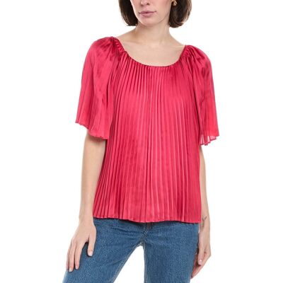 Johnny Was Georginna Pleated Blouse Ink m Johnny Was Georginna Pleated Blouse Ink m
