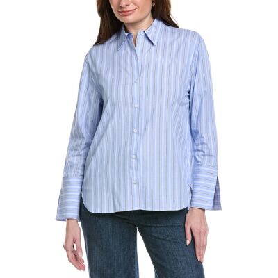 Kenneth Cole Cuffed Button Shirt Blue s Kenneth Cole Cuffed Button Shirt Blue s