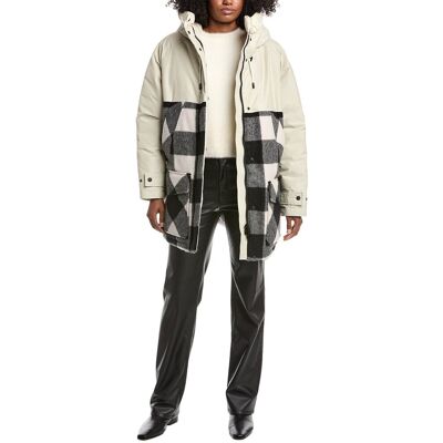Woolrich Buffalo Tundra Wool Down Parka White s Woolrich Buffalo Tundra Wool Down Parka White s
