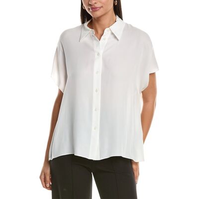 Lafayette 148 New York Dolman Sleeve Oversized Blouse White m Lafayette 148 New York Dolman Sleeve Oversized Blouse White m