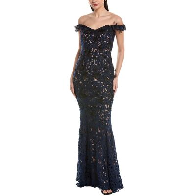 Marchesa Notte Gown Black 6 Marchesa Notte Gown Black 6