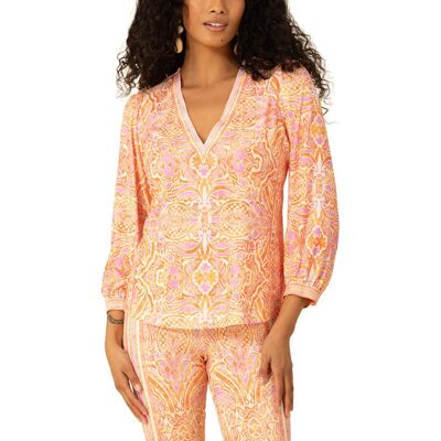 Hale Bob Meredith Blouse NoColor s Hale Bob Meredith Blouse NoColor s