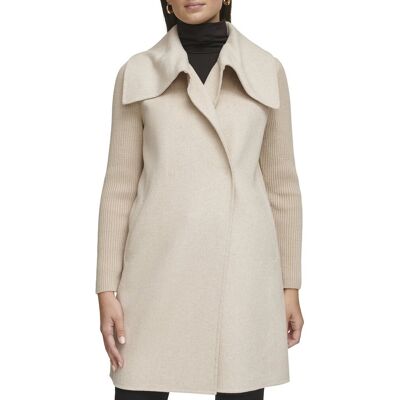Kenneth Cole Asymmetrical Wool-Blend Jacket NoColor s Kenneth Cole Asymmetrical Wool-Blend Jacket NoColor s