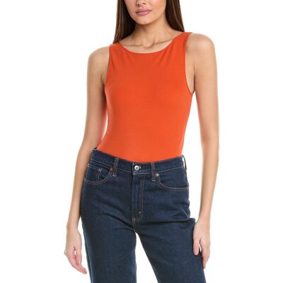 RE/DONE High Neck Bodysuit Orange xs RE/DONE High Neck Bodysuit Orange xs