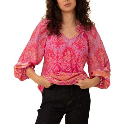Hale Bob Lilah Blouse NoColor xs Hale Bob Lilah Blouse NoColor xs