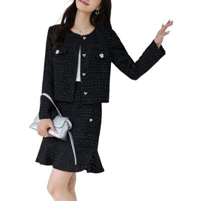 OUNIXUE 2pc Blazer & Skirt Set NoColor 2 OUNIXUE 2pc Blazer & Skirt Set NoColor 2