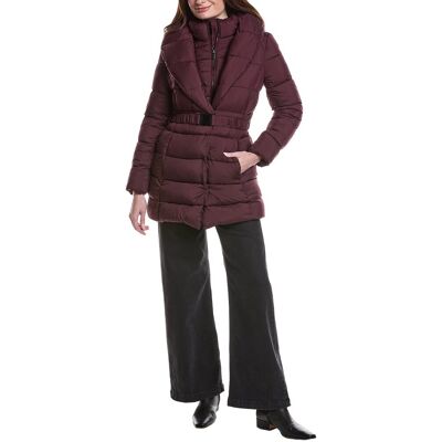 Kenneth Cole Powder-Touch Puffer Coat Purple xs Kenneth Cole Powder-Touch Puffer Coat Purple xs