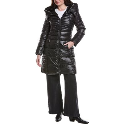 Kenneth Cole Soft Puffer Coat Black xs Kenneth Cole Soft Puffer Coat Black xs