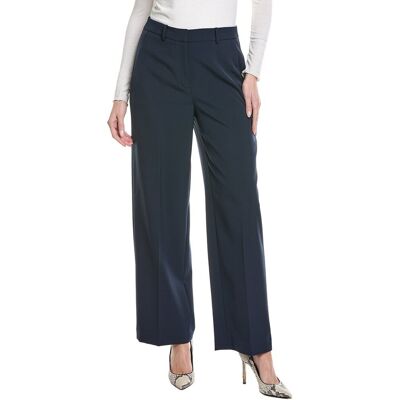 Kenneth Cole High-Rise Boyfriend Pant Blue 4 Kenneth Cole High-Rise Boyfriend Pant Blue 4