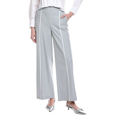 Kenneth Cole Wide-Leg Pant Grey XL Kenneth Cole Wide-Leg Pant Grey XL